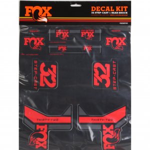 Step-Cast Decal Kit, Red