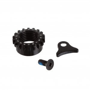 15QR Hardware Kit with Geared Cam, Cover Plate, Screw