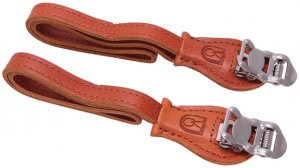Velo Orange Grand Cru Laminated Leather Toe Straps