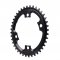 Absolute Black  4x110BCD Asym CX Oval Chainring