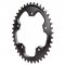 Absolute Black  5x110BCD CX Oval Chainring