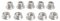Vuelta Aluminum Chainring Bolt Set